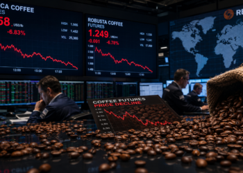 Global Coffee Market Cools as New Harvest Pressure Builds Across Brazil and Vietnam