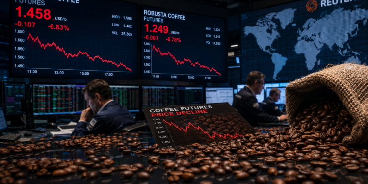 Global Coffee Market Cools as New Harvest Pressure Builds Across Brazil and Vietnam