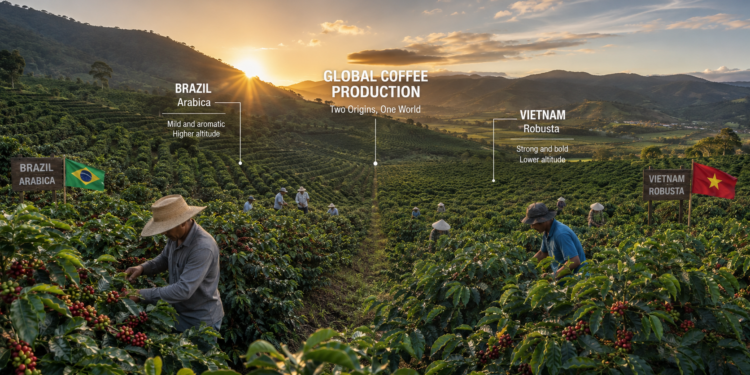 Global Coffee Market Stabilizes as Vietnam and Brazil Signal Stronger Supply Outlook